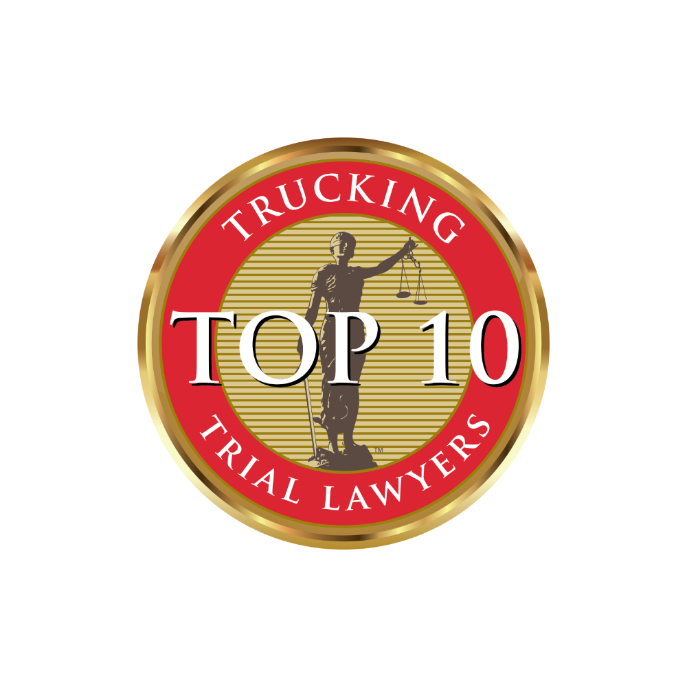 The National Trial Lawyers Top 10 Trucking Trial Lawyers emblem